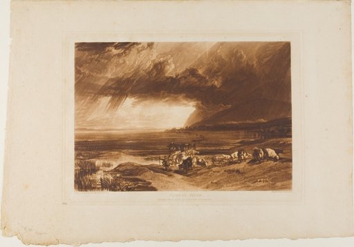 Solway Moss, plate 52 from Liber Studiorum