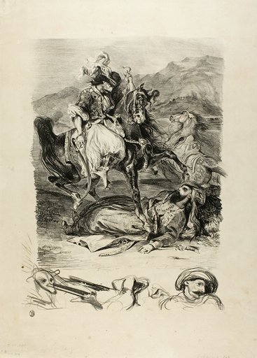 Combat Between Giaour and the Pasha