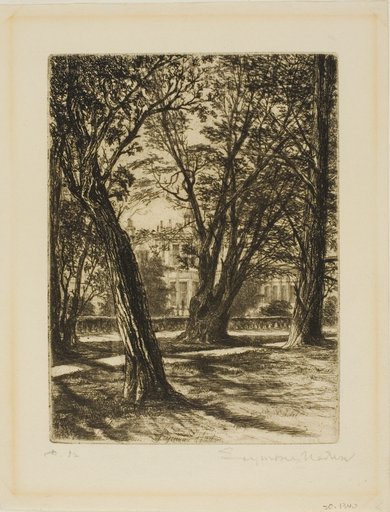 Kensington Gardens, No. I (small plate)