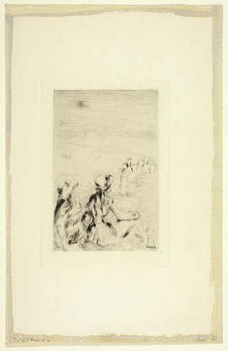 Children on the Beach, Berneval