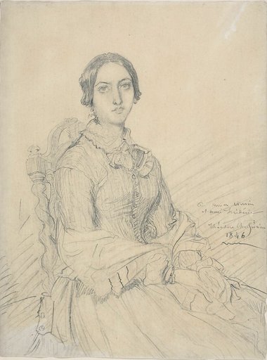 Portrait of the Baroness Chassériau