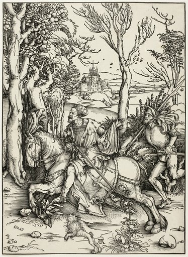 Knight and Landsknecht