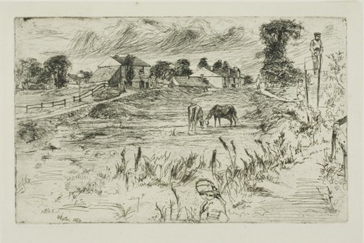 Landscape with Horses
