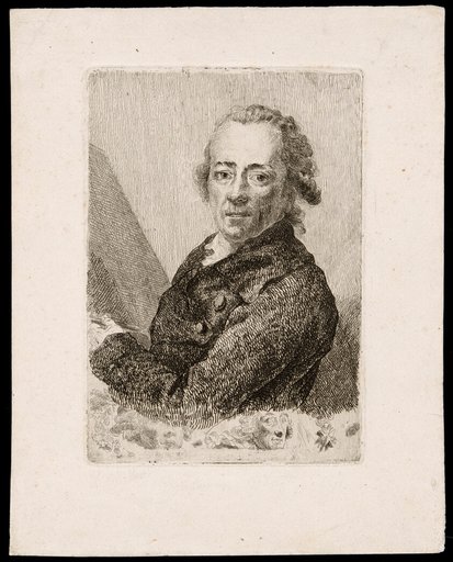Self-Portrait before an Easel