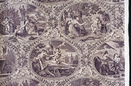 Allegorie à l'Amour (Homage to Love) (Furnishing Fabric)