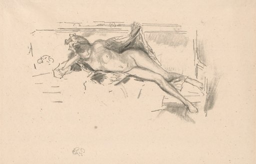 Nude Model, Reclining