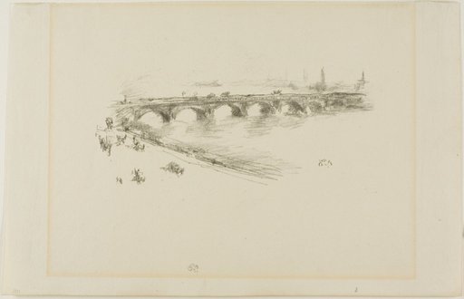 Evening, Little Waterloo Bridge