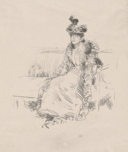 A Lady Seated