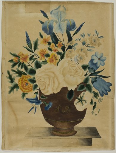 Still Life with Flower Arrangement in Pot
