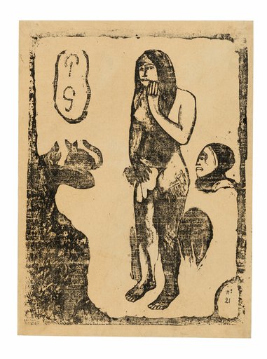 Eve, from the Suite of Late Wood-Block Prints