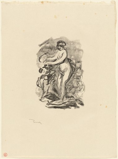 Woman with Grapevine, 1st variant