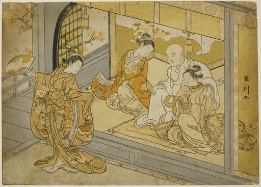 Hotoke Gozen Dancing before Taira no Kiyomori