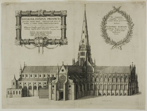 Saint Paul's from the South Showing the Spire