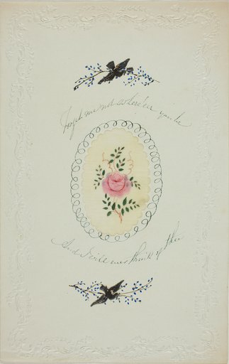 Forget Me Not Where'eer You Be (valentine)