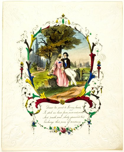 Dearest 'Tis Sweet to Loving Hearts (valentine)