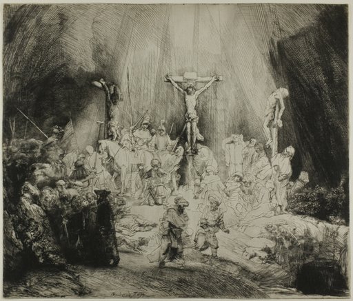 Christ Crucified between the Two Thieves: "The Three Crosses"
