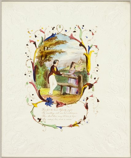 Dear Girl, Thy Hand (valentine)