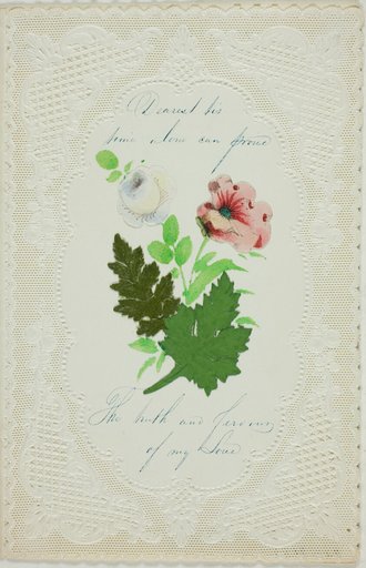 Dearest 'Tis Time Alone (valentine)