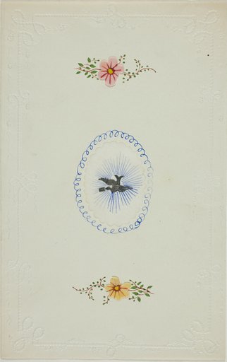 Untitled Valentine (Silver Dove)