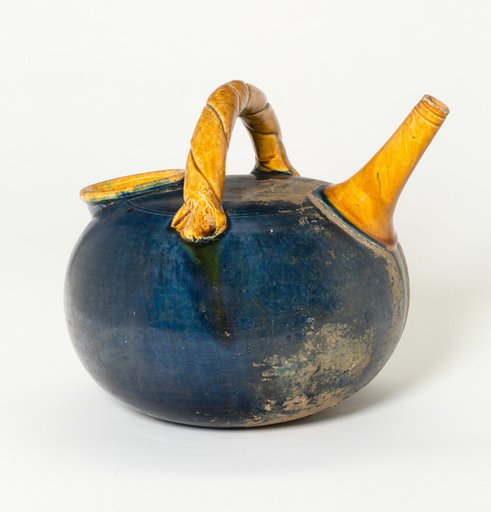 Spouted Ewer with Twisted Rope Handle
