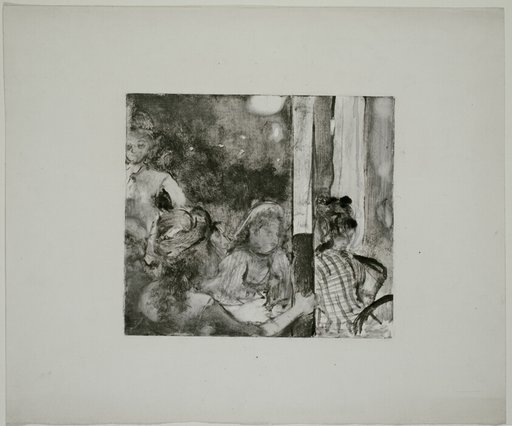 Women on the Terrace of a Café in the Evening