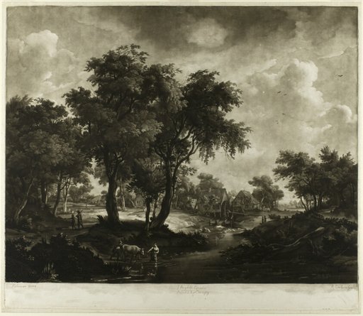 River and Rural Scene