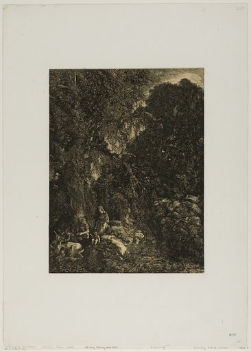 Holy Family with Deer