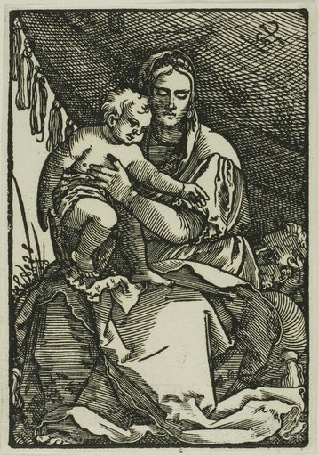 The Holy Family Under the Canopy