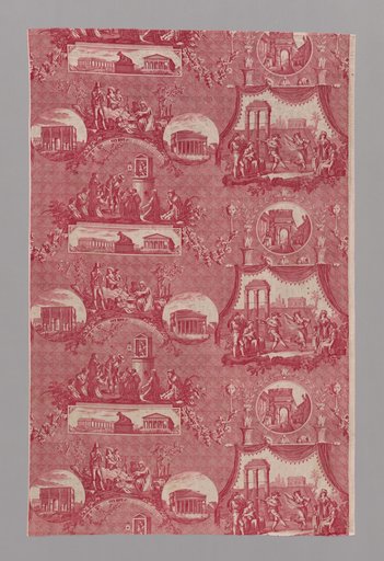 Le Romain (The Roman) (Furnishing Fabric)