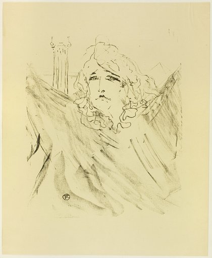 Sarah Bernhardt, from Treize Lithographies