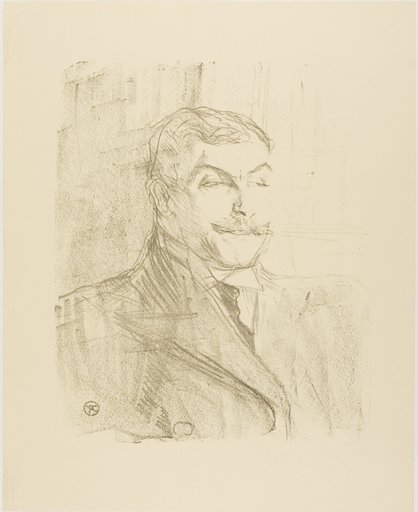 Lucien Guitry, from Treize Lithographies