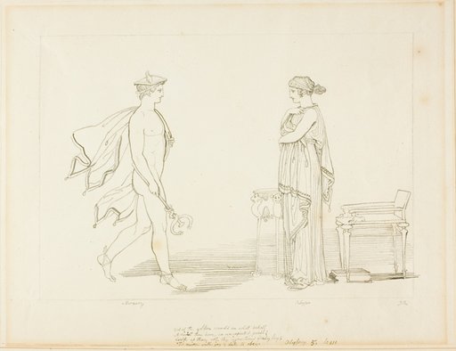 Mercury and Calypso