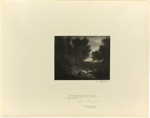 The Watering Place, from Old English Masters
