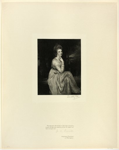 Lady Derby, from Old English Masters