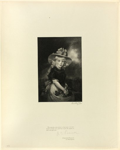 Princess Sophia, Daughter of George III, from Old English Masters