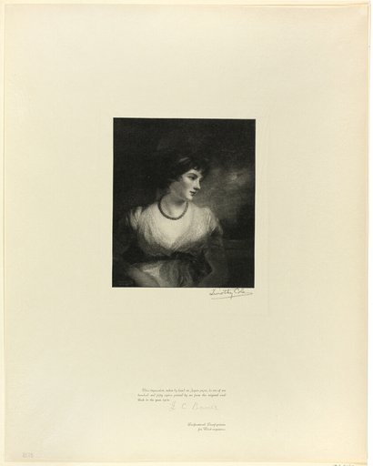 Countess of Oxford, from Old English Masters