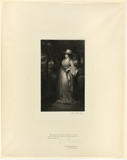Portrait of a Lady, from Old English Masters