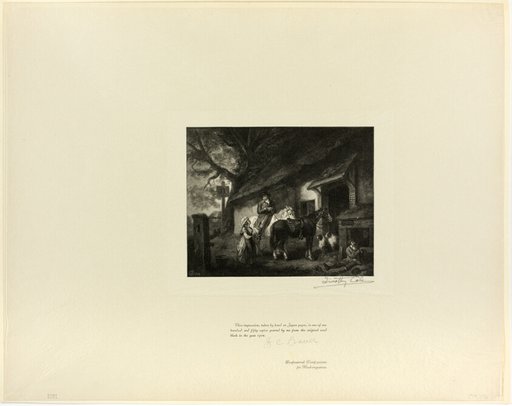 The Halt, from Old English Masters