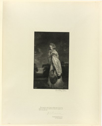 Lady Derby (Miss Farren), from Old English Masters