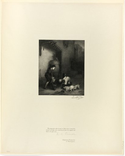 Digging for Rats, from Old English Masters