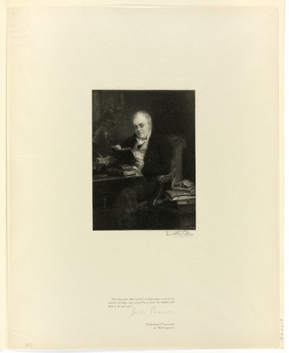 Portrait of Dr. John Allen, from Old English Masters