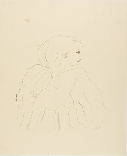 Jane Hading, from Treize Lithographies
