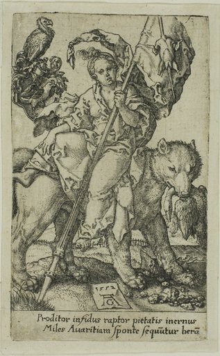 Avarice, from the Vices