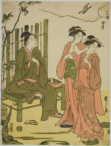 The Fourth Month (Shigatsu), from the series "The Twelve Months (Juni toki)"