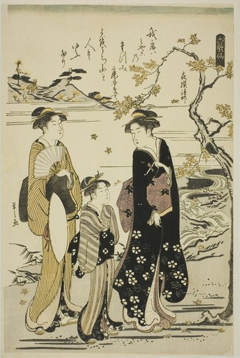 The Priest Kisen, from the series "Six Immortal Poets (Rokkasen)"