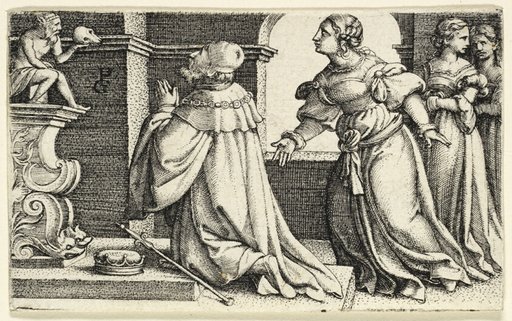 Solomon Worshipping the Idol Moloch