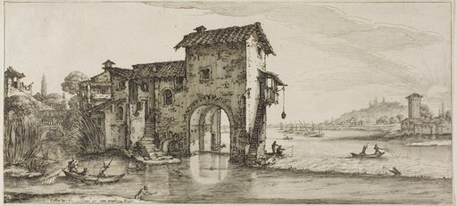 The Watermill, from Various Scenes Designed in Florence