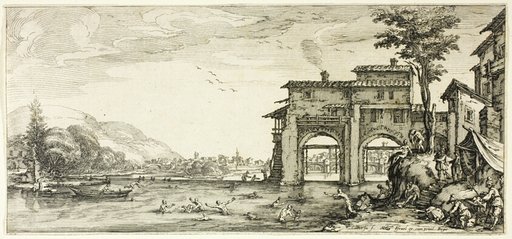 The Bathers, from Various Scenes Designed in Florence