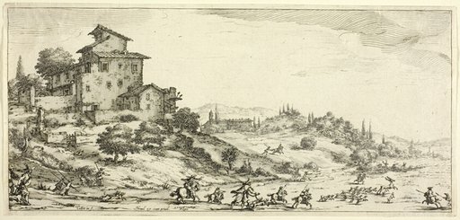 The Stag Hunt, from Various Scenes Designed in Florence