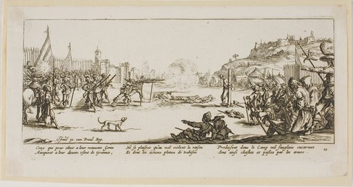 The Firing Squad, plate twelve from The Large Miseries of War